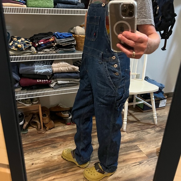 Dickies Denim Overalls - Picture 1 of 9
